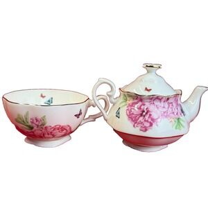 Miranda Kerr for Royal Albert Friendship Fine Bone China Floral Tea for One Set